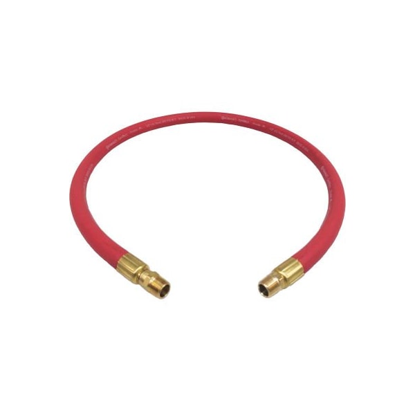 Alliance Hose & Rubber Co Alliance Hose Rubber Snubber Hose 1/2" x 60" With 3/8" Male by Male